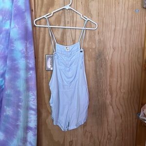 Billabong blue cloth overalls